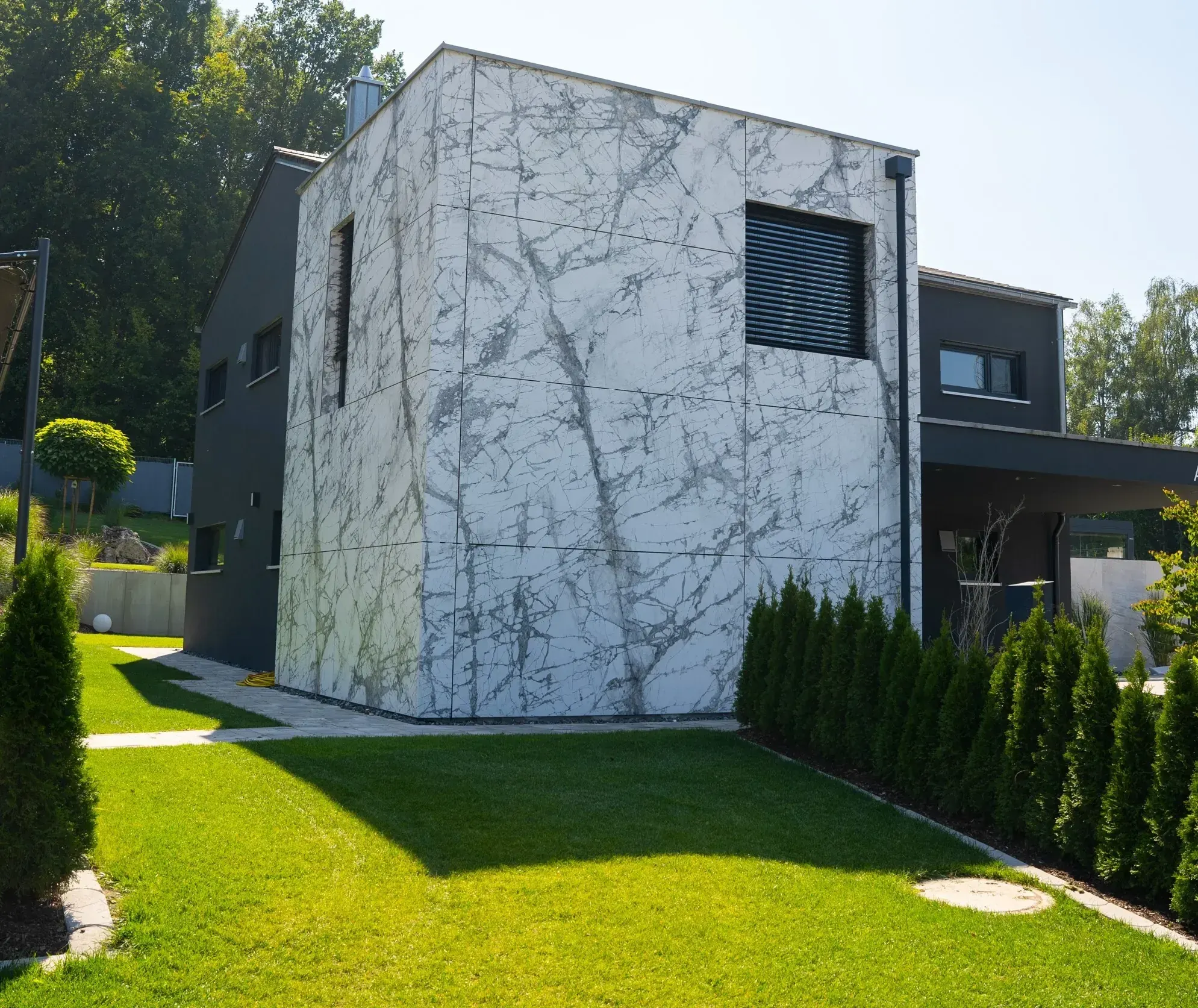 Hinterlüftete Fassade